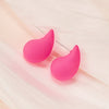 1 Pair Simple Style Classic Style Water Droplets Water Drop Arylic Ear Studs