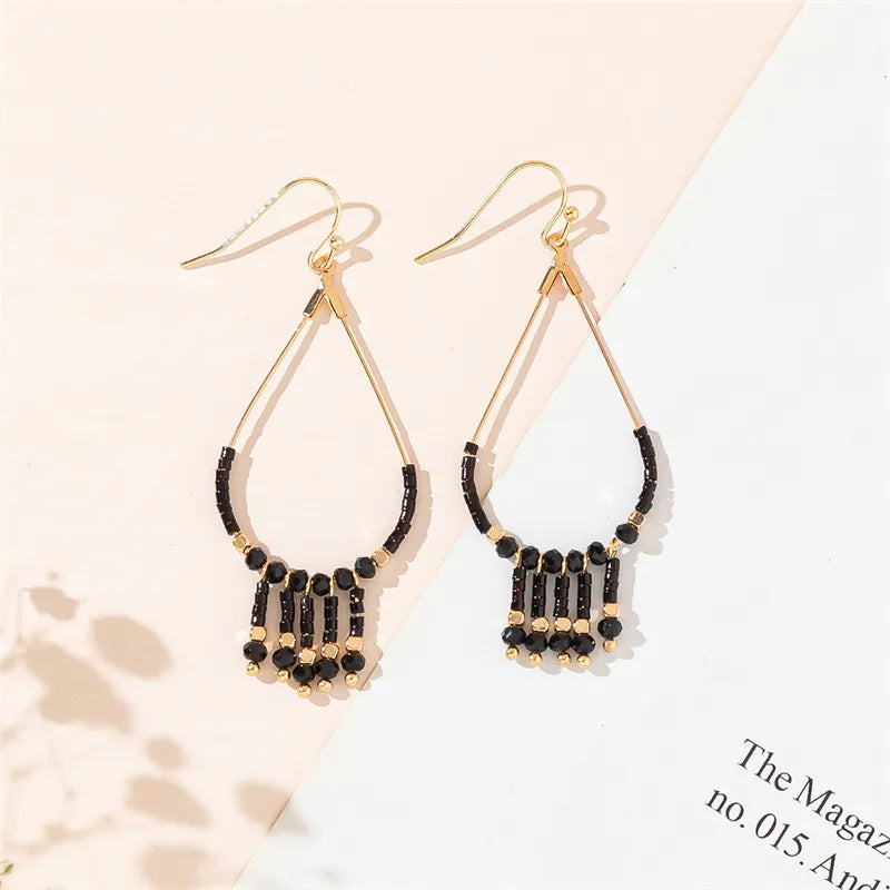 1 Pair Simple Style Commute Water Droplets Heart Shape Hollow Out Inlay Alloy Artificial Crystal Zircon Drop Earrings