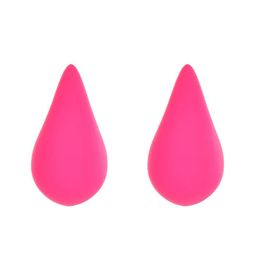 1 Pair Simple Style Commute Water Droplets Plating Alloy Ear Studs