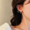1 Pair Simple Style Flower Inlay Copper Pearl Ear Studs