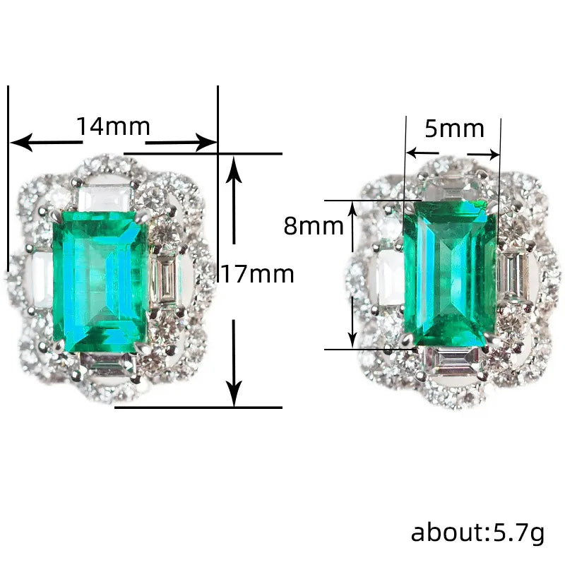 1 Pair Simple Style Flower Inlay Copper Zircon Ear Studs