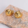 1 Pair Simple Style Geometric Asymmetrical Stainless Steel 18k Gold Plated Ear Studs