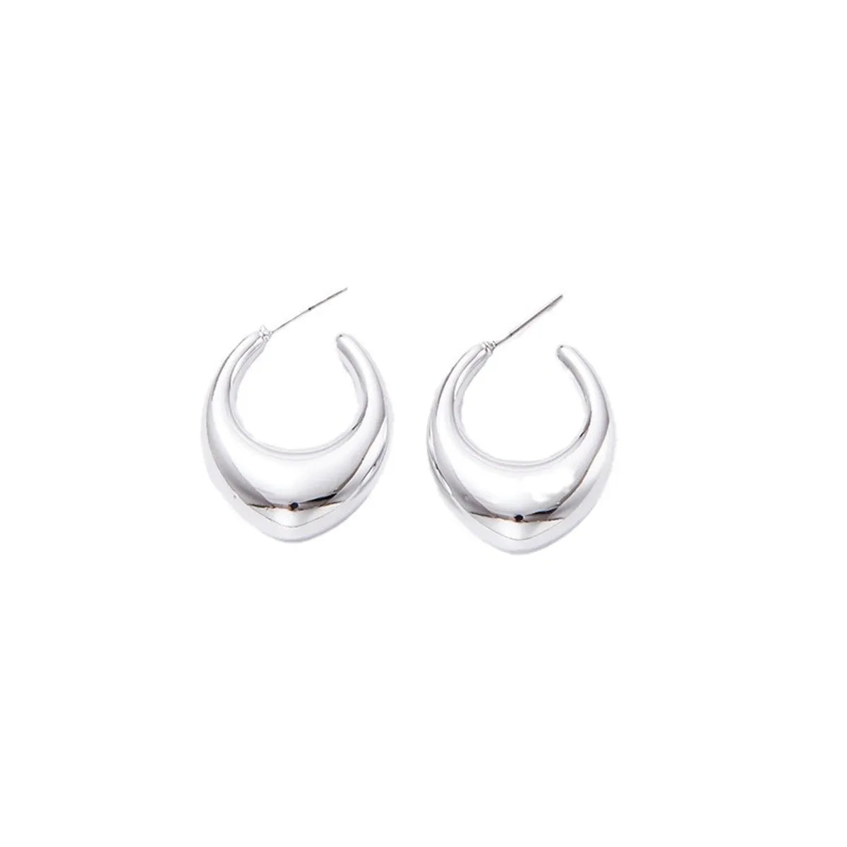 1 Pair Simple Style Geometric Plating Arylic Earrings