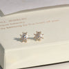 1 Pair Simple Style Geometric Plating Copper Zircon Ear Studs