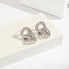 1 Pair Simple Style Geometric Plating Inlay Copper Zircon Gold Plated Ear Studs