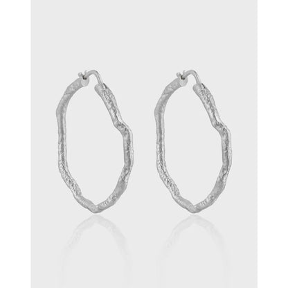 1 Pair Simple Style Geometric Plating Sterling Silver 18k Gold Plated Earrings