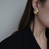 1 Pair Simple Style Geometric Plating Titanium Steel 18K Gold Plated Ear Studs