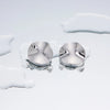 1 Pair Simple Style Geometric Plating Titanium Steel 18K Gold Plated Ear Studs