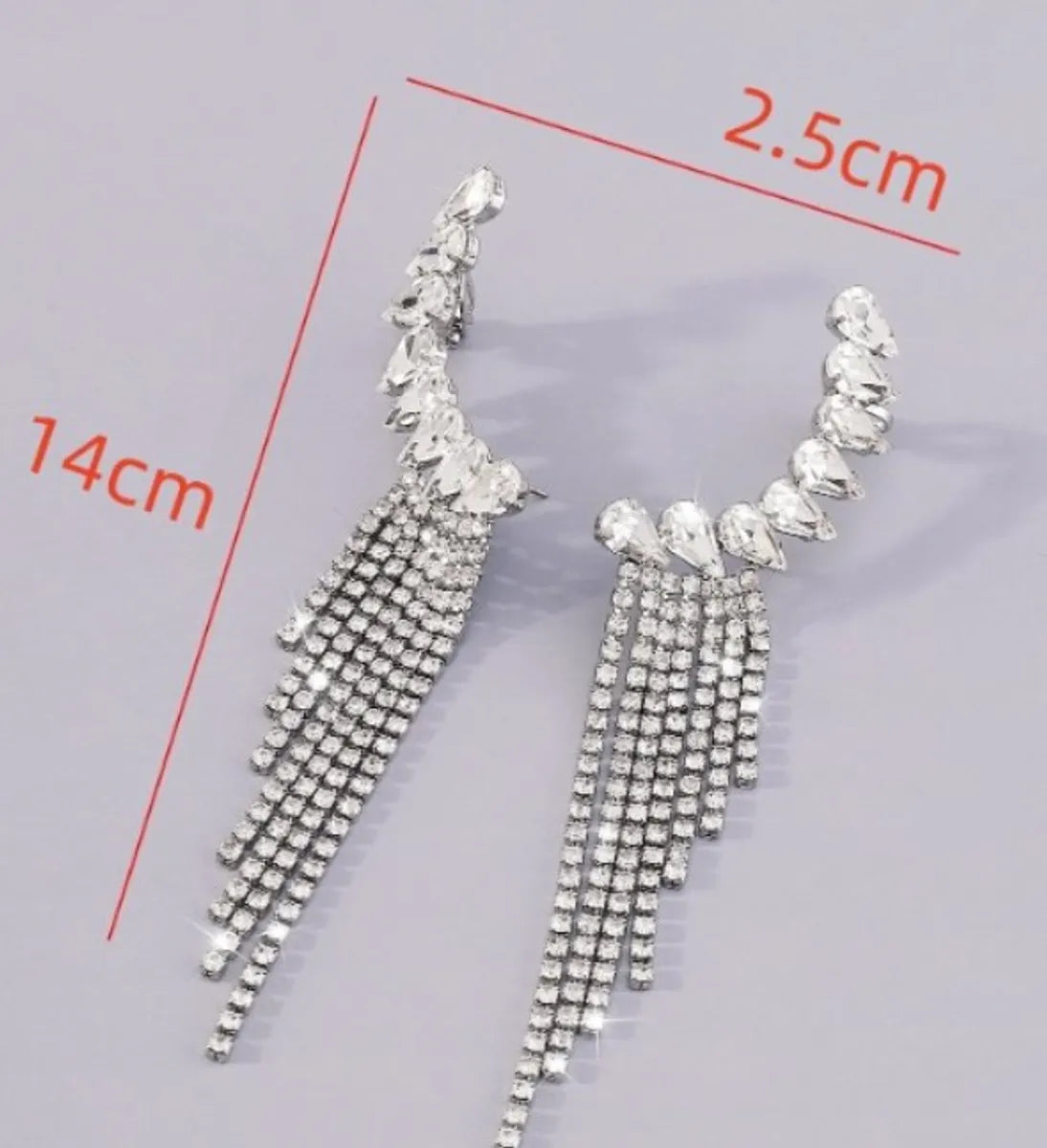 1 Pair Simple Style Geometric Solid Color Alloy Drop Earrings