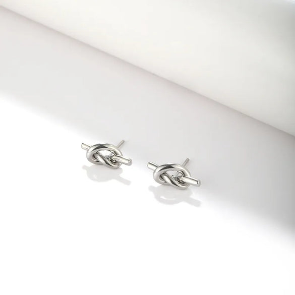 1 Pair Simple Style Korean Style Geometric Plating 304 Stainless Steel Ear Studs