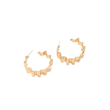 1 Pair Simple Style Leaf Plating Alloy Ear Studs