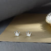1 Pair Simple Style Letter Snowflake Copper Plated Women's Ear Studs