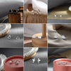 1 Pair Simple Style Letter Snowflake Copper Plated Women's Ear Studs