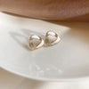 1 Pair Simple Style Solid Color Plating Inlay Alloy Artificial Rhinestones Gold Plated Ear Studs