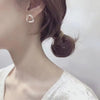 1 Pair Simple Style Solid Color Plating Inlay Alloy Artificial Rhinestones Gold Plated Ear Studs