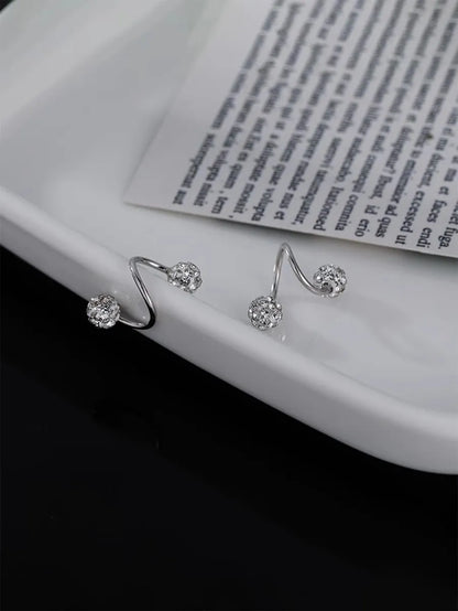 1 Pair Simple Style Star Stainless Steel Ear Studs