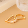 1 Pair Simple Style Streetwear Letter Plating Inlay Copper Zircon Earrings