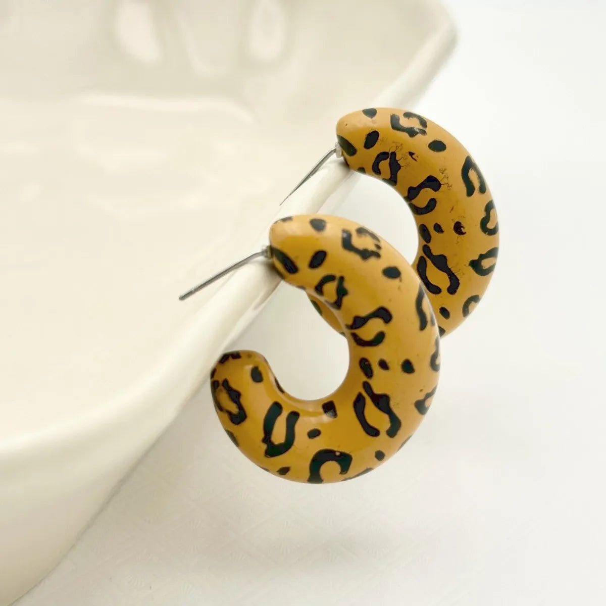 1 Pair Simple Style Water Droplets Arylic Earrings