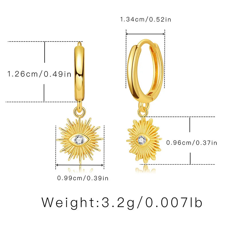 1 Pair Simple Style Water Droplets Inlay Copper Zircon Drop Earrings