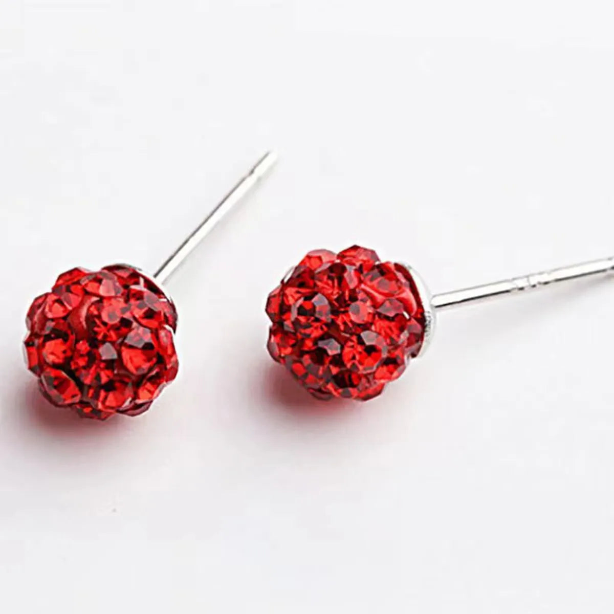 1 Pair Sterling Silver Geometric Ear Studs