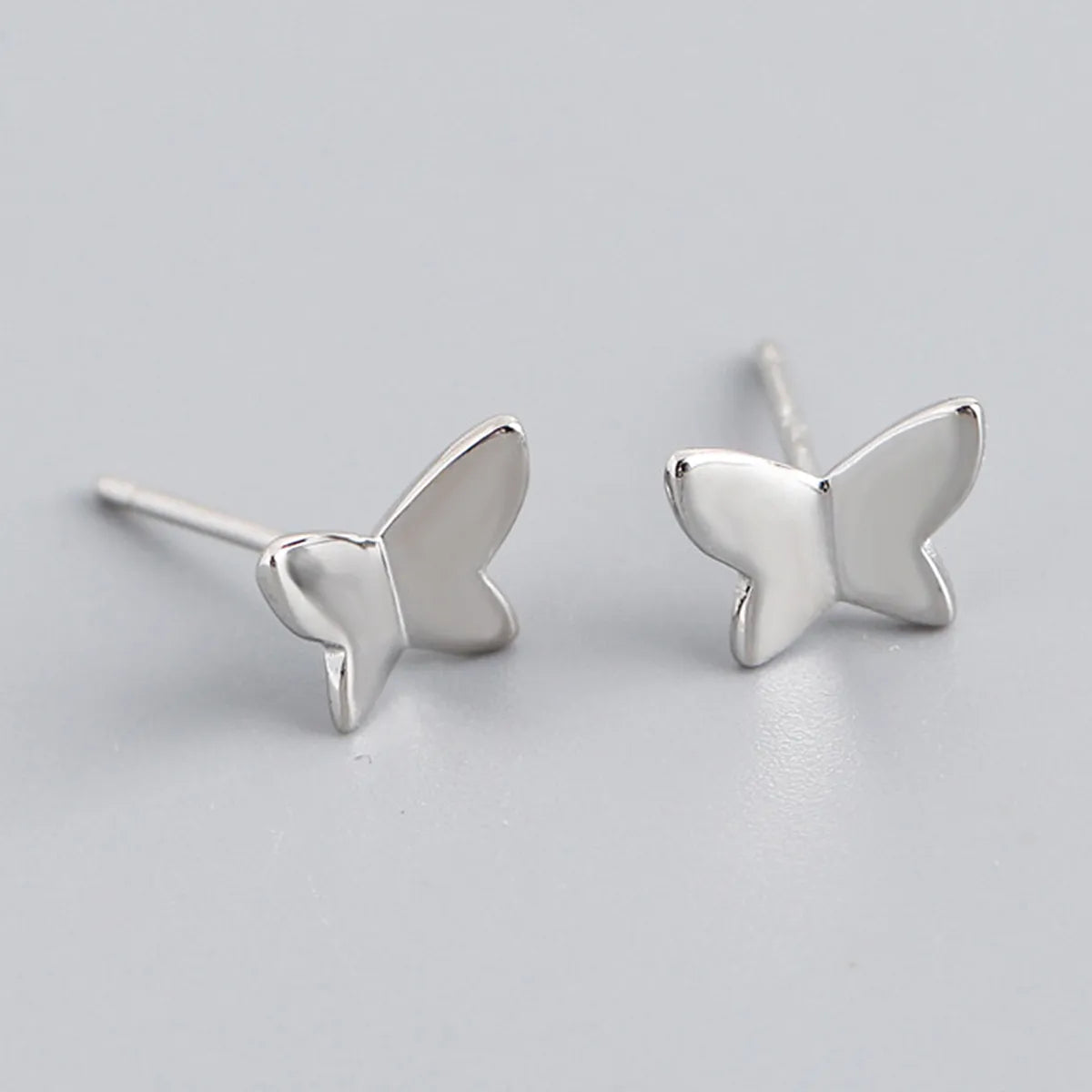 1 Pair Sterling Silver White Gold Plated Gold Plated 925 Silver 925 Silver Earrings