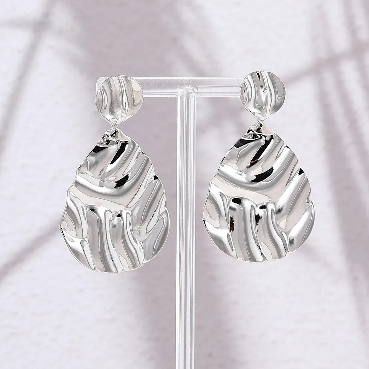 1 Pair Streetwear Water Droplets Alloy Drop Earrings