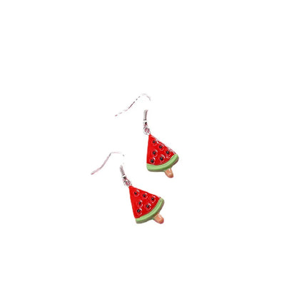 1 Pair Sweet Fruit Alloy Plating Women's Drop Earrings