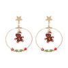 1 Pair Sweet Penguin Enamel Alloy Drop Earrings