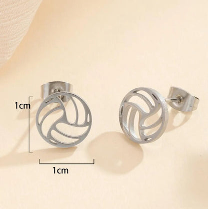 1 Pair Sweet Simple Style Animal Polishing 304 Stainless Steel 18K Gold Plated Ear Studs