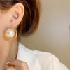 1 Pair Sweet Simple Style Round Inlay Imitation Pearl Alloy Artificial Pearls Ear Studs