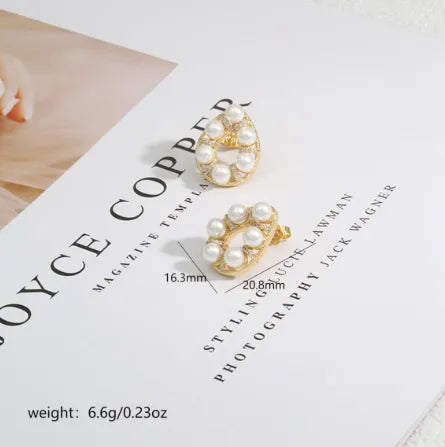 1 Pair Sweet Sun Flower Plating Inlay Copper Zircon K Gold Plated Drop Earrings Ear Studs