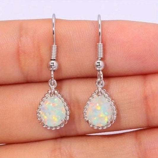 1 Pair Sweet Water Droplets Alloy Ear Hook