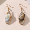 1 Pair Vacation Beach Simple Style Scallop Starfish Conch Alloy Plastic Drop Earrings