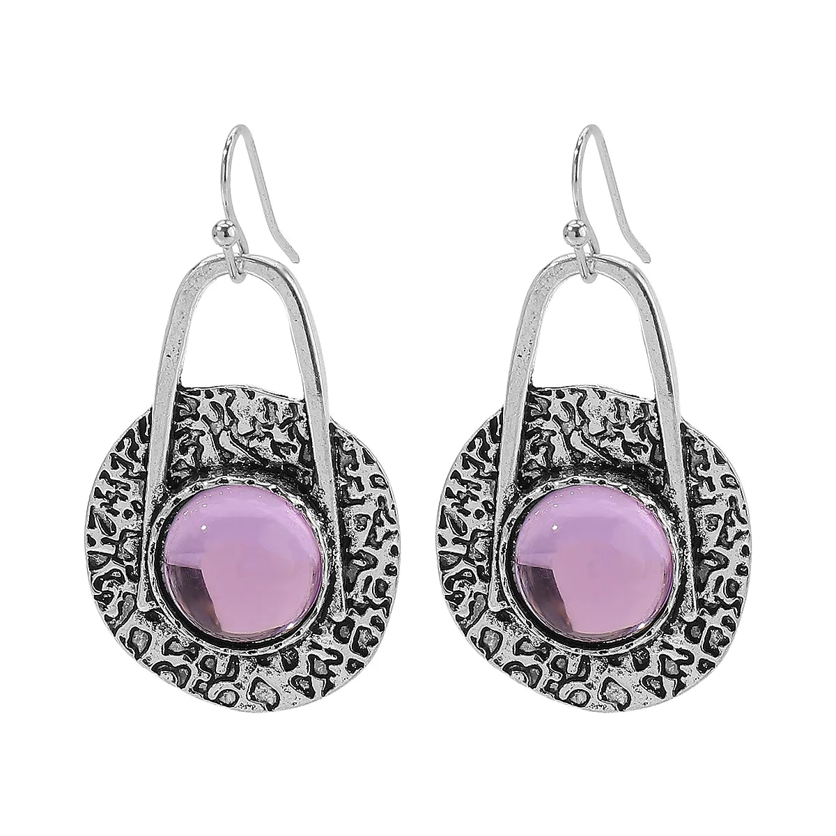 1 Pair Vacation Ethnic Style Color Block Alloy Drop Earrings