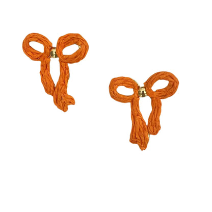 1 Pair Vacation Sweet Bow Knot Alloy Ear Studs