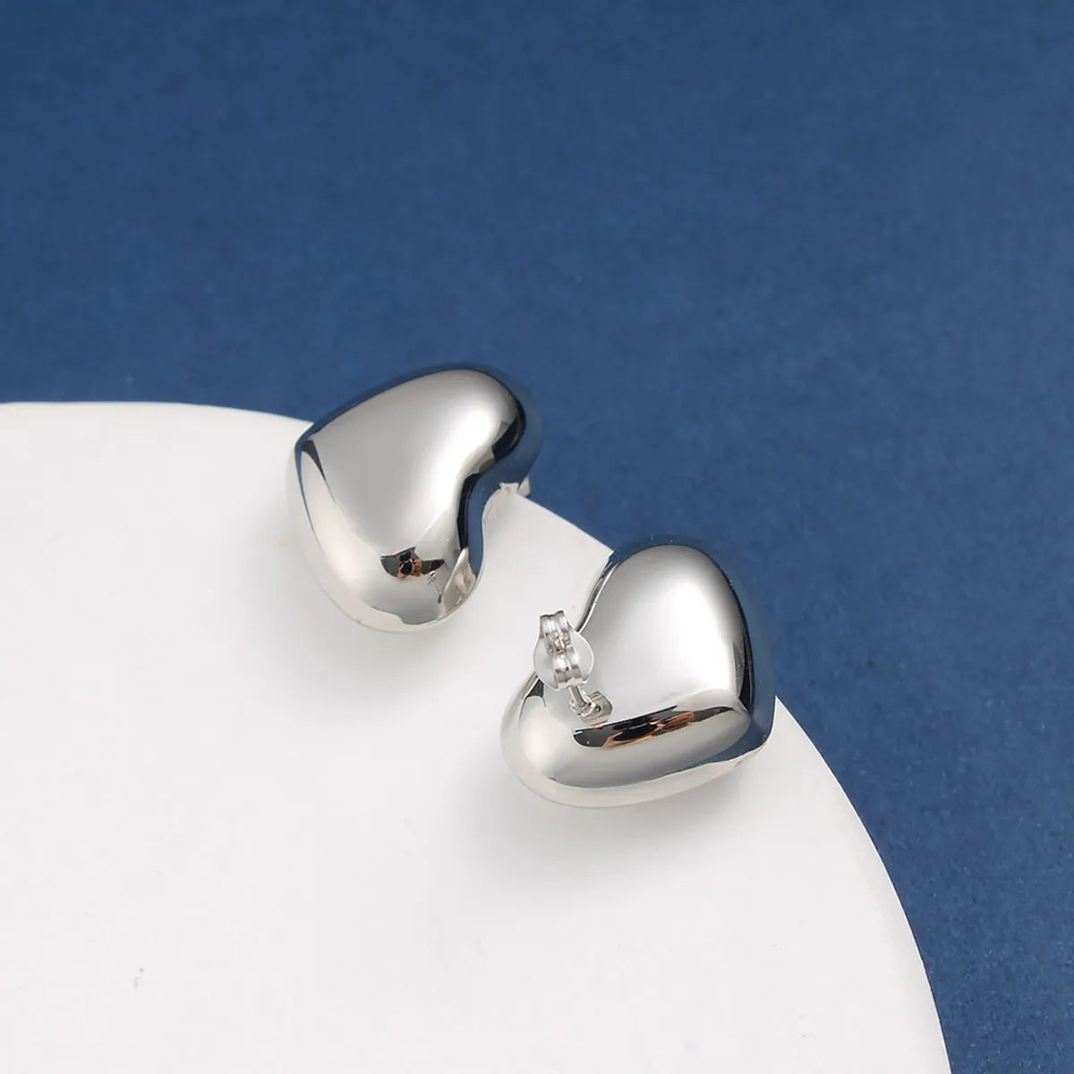 1 Pair Vacation Sweet Heart Shape 304 Stainless Steel 316 Stainless Steel  Ear Studs