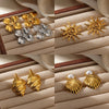 1 Pair Vintage Style Classic Style Conch Shell Plating 304 Stainless Steel Ear Studs
