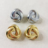 1 Pair Vintage Style Classic Style Triangle Plating 304 Stainless Steel 18K Gold Plated Ear Studs
