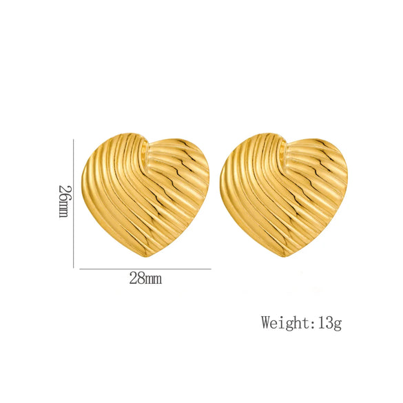 1 Pair Vintage Style Exaggerated Asymmetrical Quadrilateral Flower Plating Inlay 304 Stainless Steel Artificial Pearls 18K Gold Plated Ear Studs