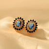 1 Pair Vintage Style Geometric Copper Ear Studs