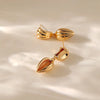 1 Pair Vintage Style Punk Starfish Heart Shape Flower Star Butterfly Copper Copper Zircon 18K Gold Plated Drop Earrings