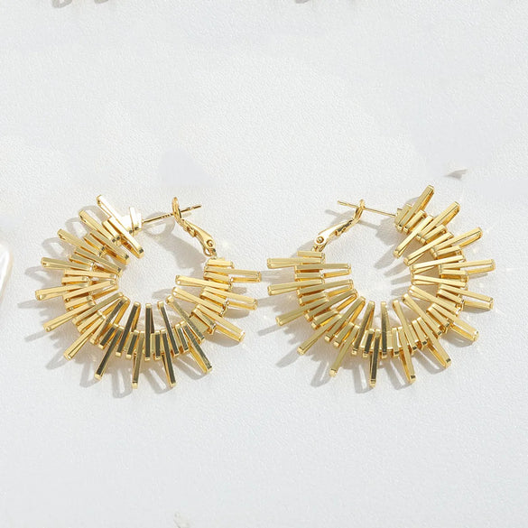 1 Pair Vintage Style Simple Style Commute Geometric Heart Shape Enamel Inlay Copper ABS Pearl Zircon Hoop Earrings Ear Studs