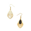 1 Pair Vintage Style Water Droplets Plating Alloy Drop Earrings