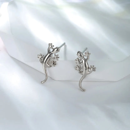 1 Pair Xuping Simple Style Animal Copper Alloy 18k Gold Plated White Gold Plated Ear Studs