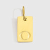 1 Piece 10*6mm 304 Stainless Steel 14K Gold Plated Letter Pendant