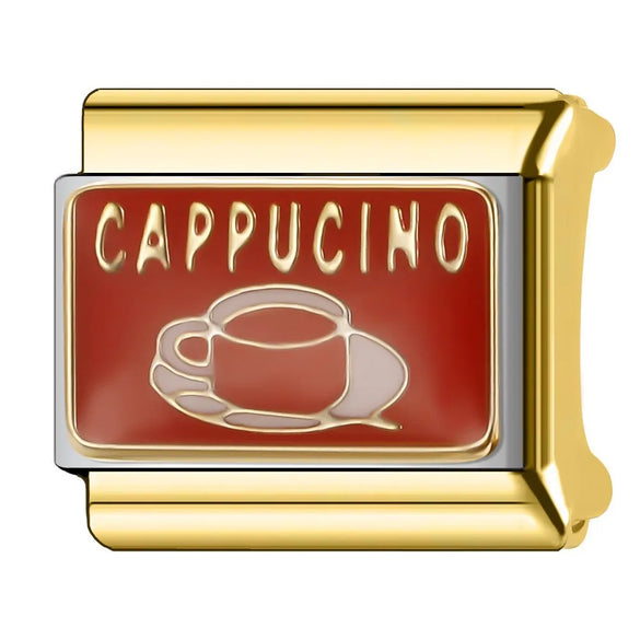 1 Piece 10*9mm 304 Stainless Steel Letter Fruit Flower Italian Charms