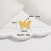 1 Piece 16*11mm Sterling Silver Silver Plated Butterfly Pendant