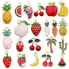 1 Piece 16 * 17mm 8 * 14mm 9 * 17mm Alloy Fruit Pendant