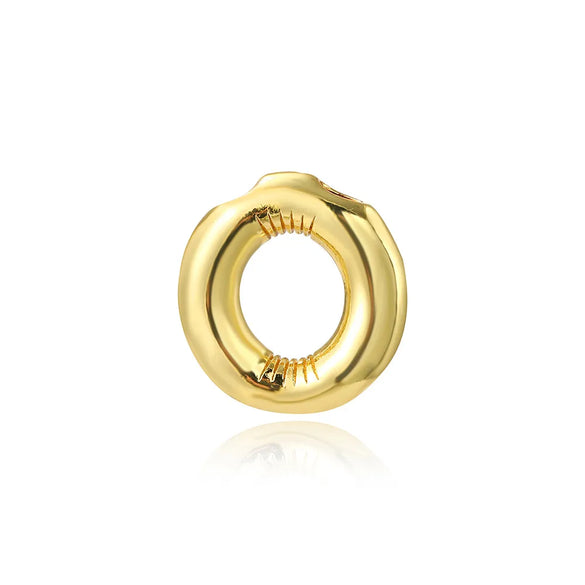 1 Piece 17 * 20mm Copper Letter Polished Pendant