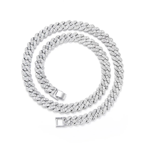 1PC Custom Design Letter Pendant Rapper Necklace Iced Out Silver Full Diamond Custom Word Charm Jewelry Gold Plated Color For Street